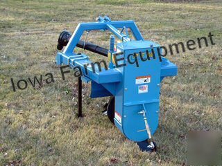 3PT ditcher: build waterways in 1 pass rear blade sub